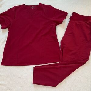 Mandala Burgundy Scub Set XL
